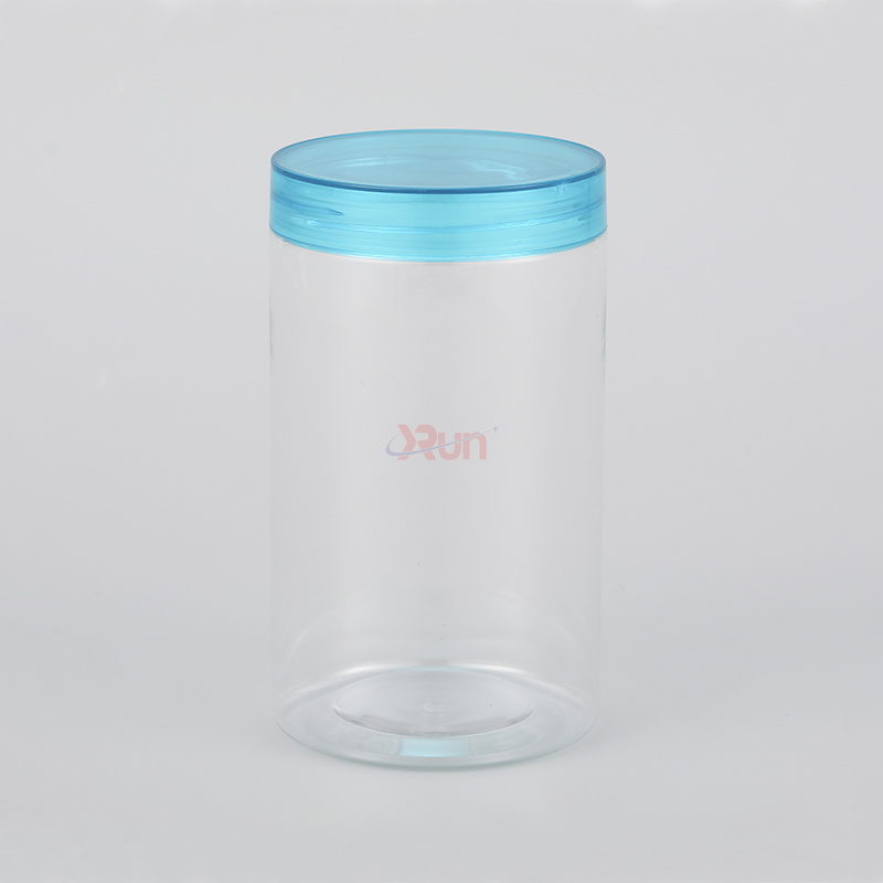 Our Food grade plastic jars for honey are the perfect plastic cylinder jar choice when paired with leak-proof caps and an induction liner.